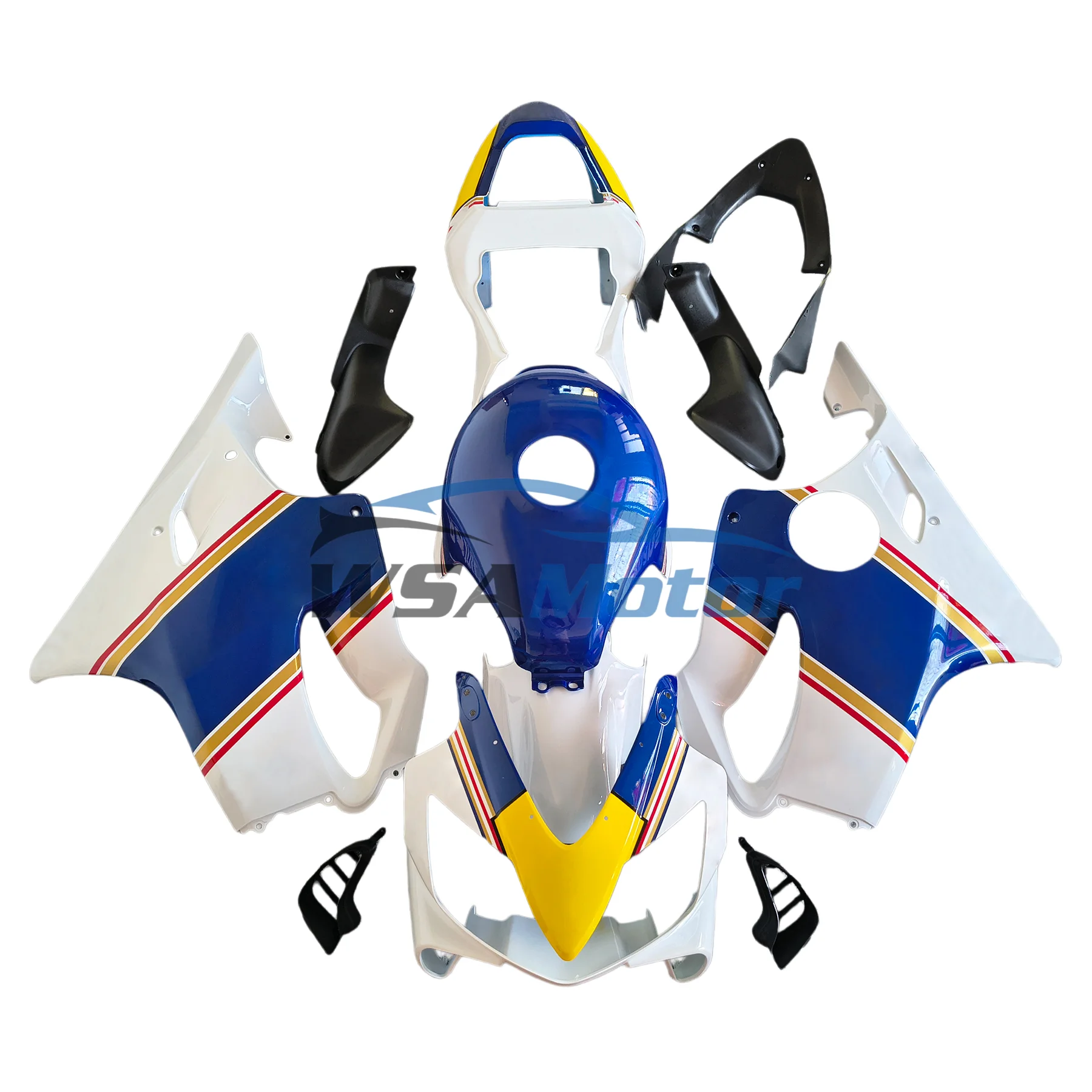 OEM Fitment Fairings FOR CBR600 F4i 2001 2002 2003 Motorcycle Customized Prime Fairing Kit for HONDA CBR 600 F4i 01 Replacement