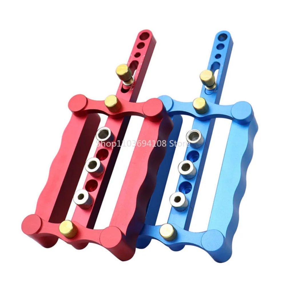 Woodworking Straight Hole Puncher Two-in-One Vertical Tapper Puzzle Borehole Locator round Wood Tenon Tool