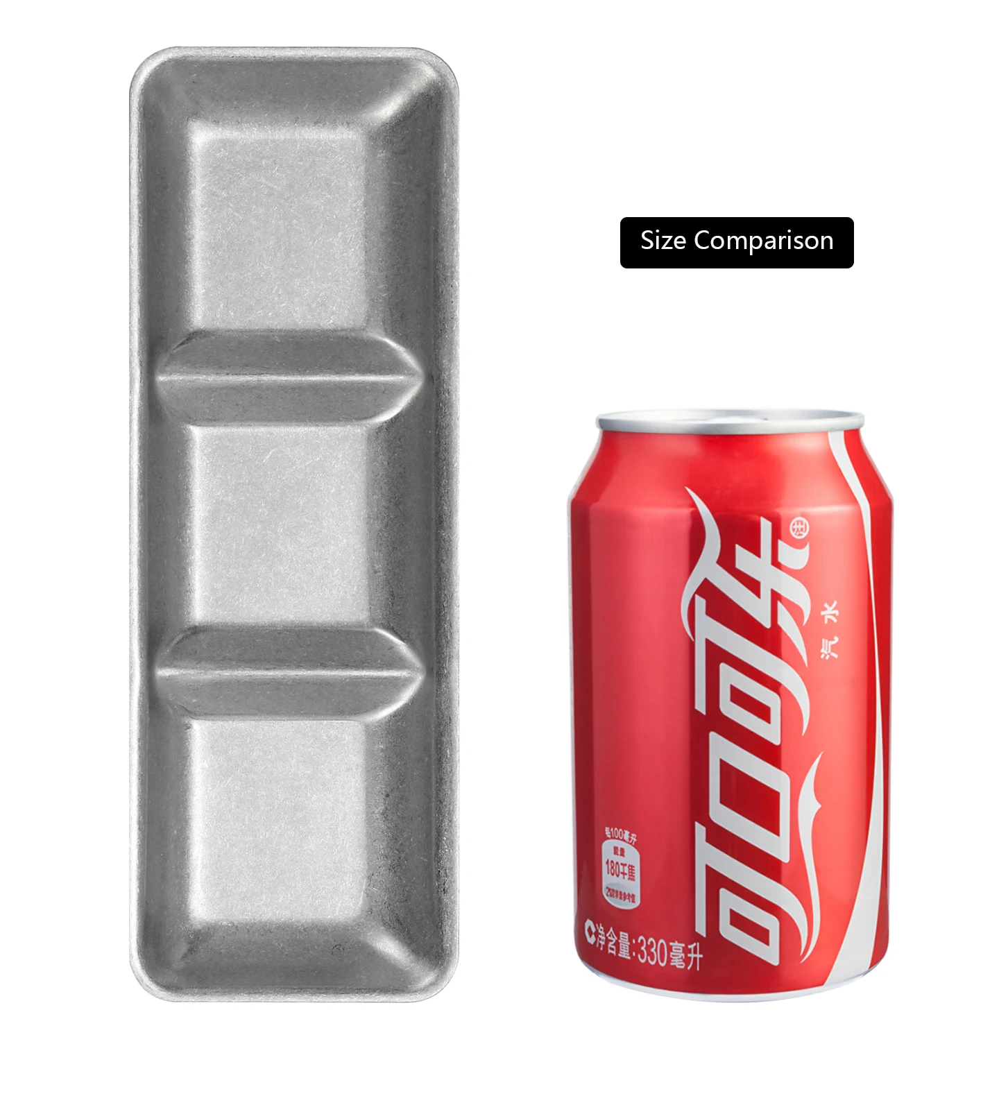 304 Edelstahl Fleischsaucen-Schale mit individuellem LOGO, Gewürzplatte, Gewürzschale, Pfefferplatte, 3-fach unterteilt, koreanischer BBQ-Stil – Detail 3