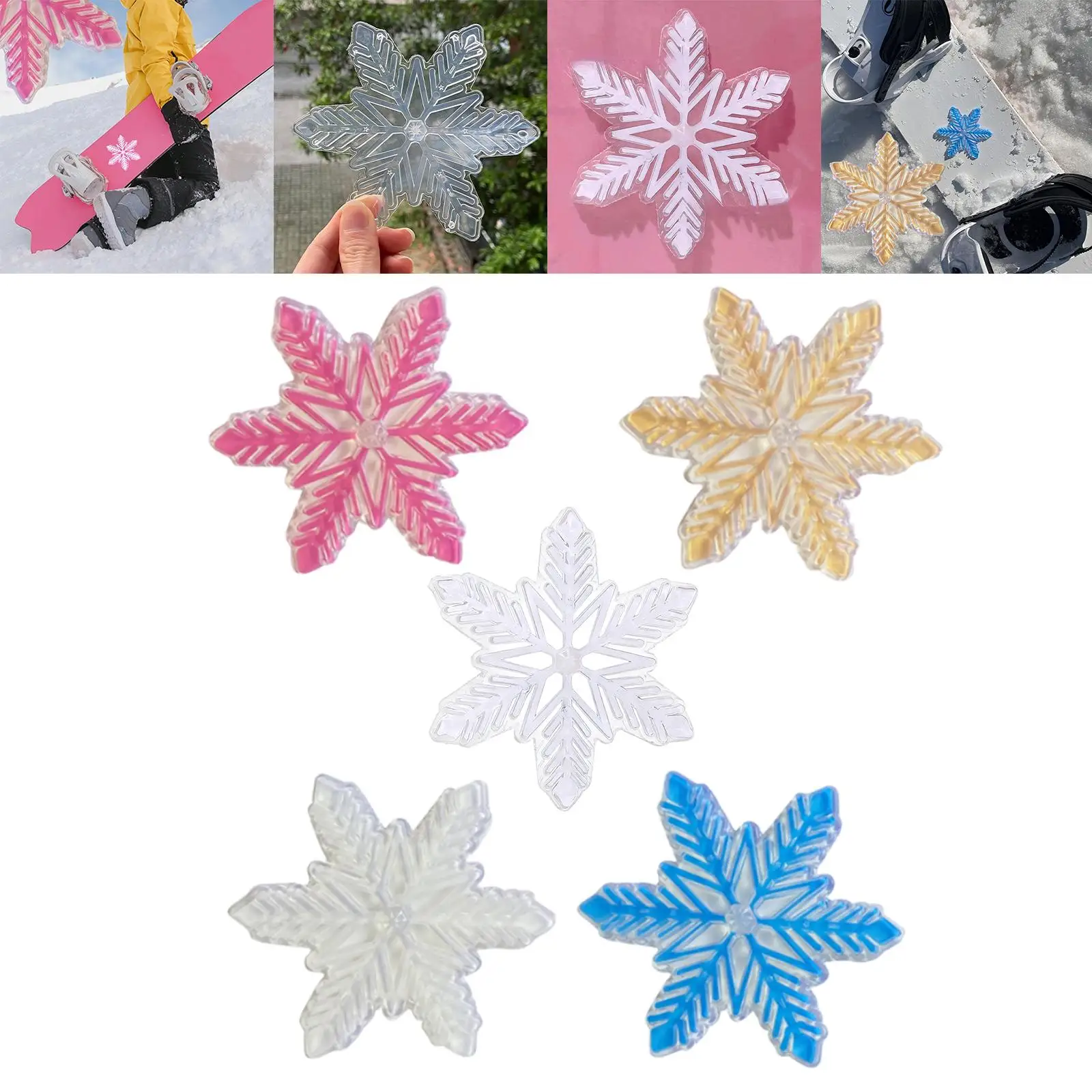 Snowboard Stomp Pad Winter Snow Board Grip Pad Mat Anti Slip Snowboard Grip Sticker for Women Men Outdoor Skiing view 3