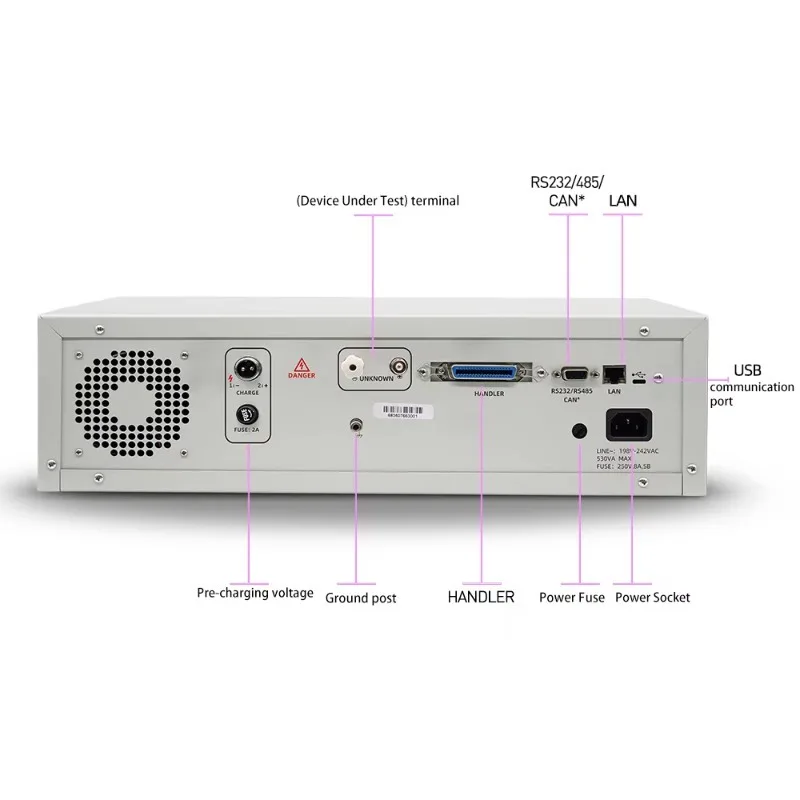 AT6937 Insulation Resistance Meter Voltage 25V-1000V DC Accuracy 1%,Resistance 25kΩ-1TΩ Maximum Charging Current 1A