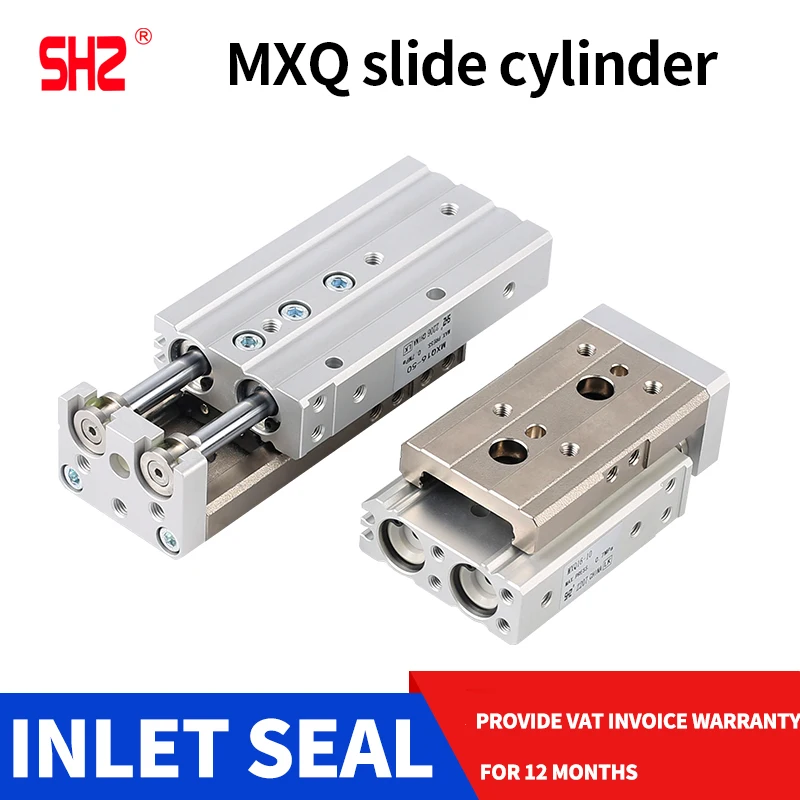 

HLQ/MXQ6/8/12/16/25L-10/20/30/40/50/75/100/AS/AT pneumatic sliding table cylinder