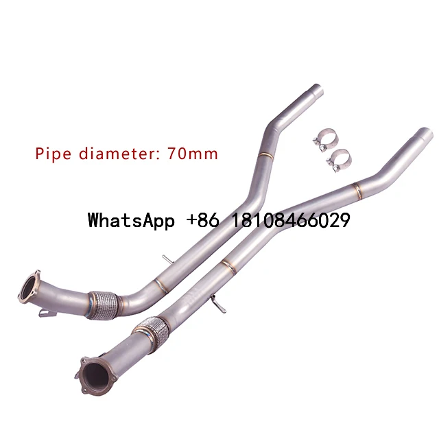 

Guaranteed Quality Porsche Cayenne E3 9YO Cayenne S 2019-2023 2.9T V6 Front Duct Front Exhaust System Of Automobiles