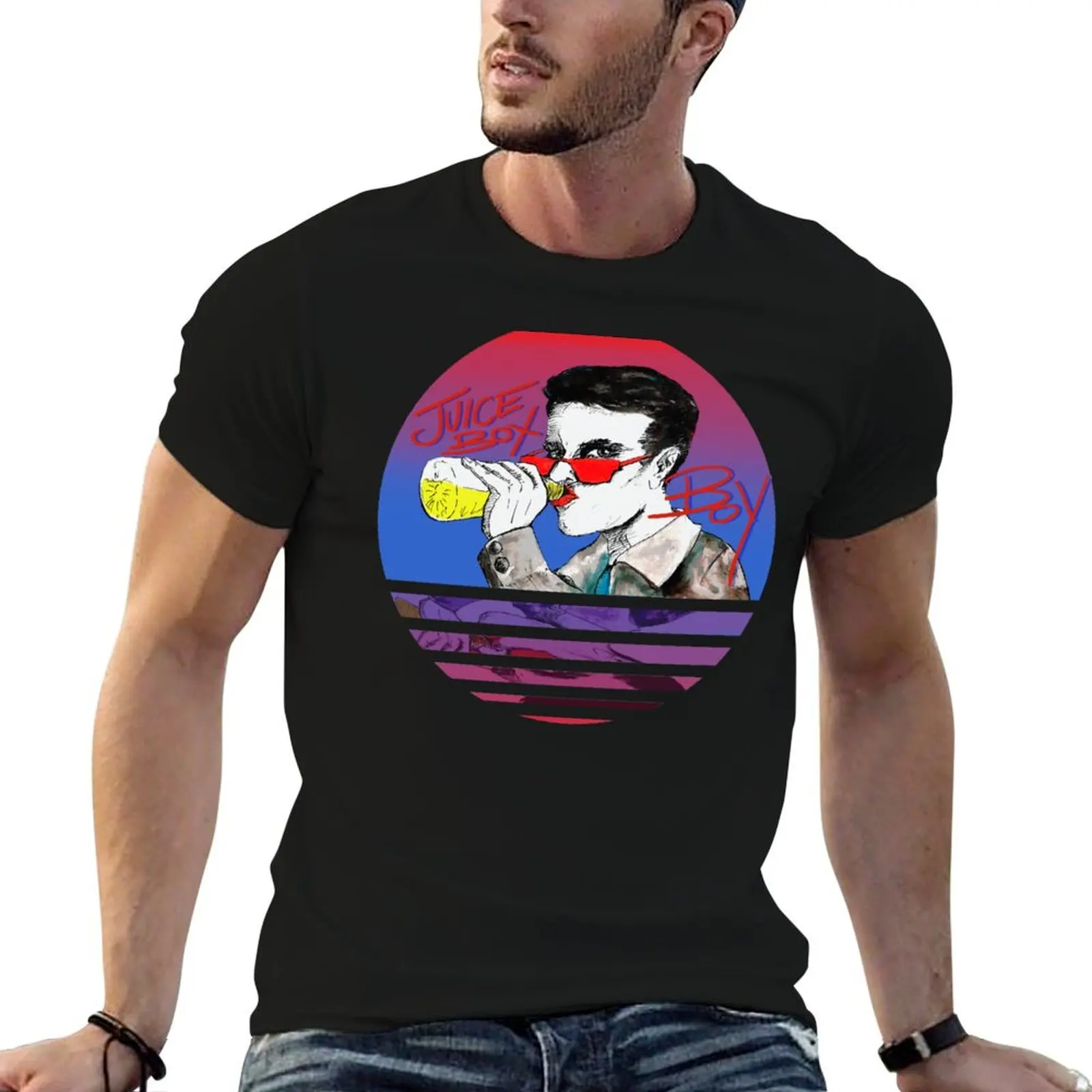 

Beauty Boy with shirts shirts - fit Juicebox t prints Boy T-Shirt t for man slim