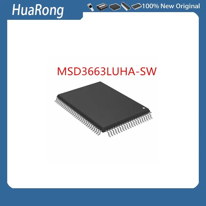 

2PCS/LOT MSD3663LUHA-SW QFP100