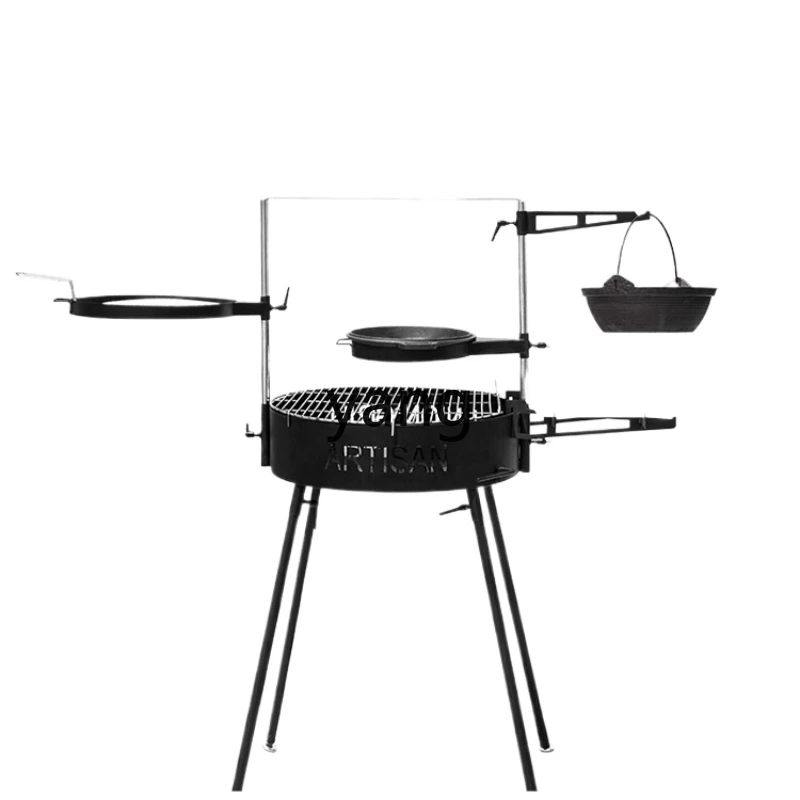 LXL Outdoor Grill Multi-Function Barbecue Grill Foldable and Portable Camping