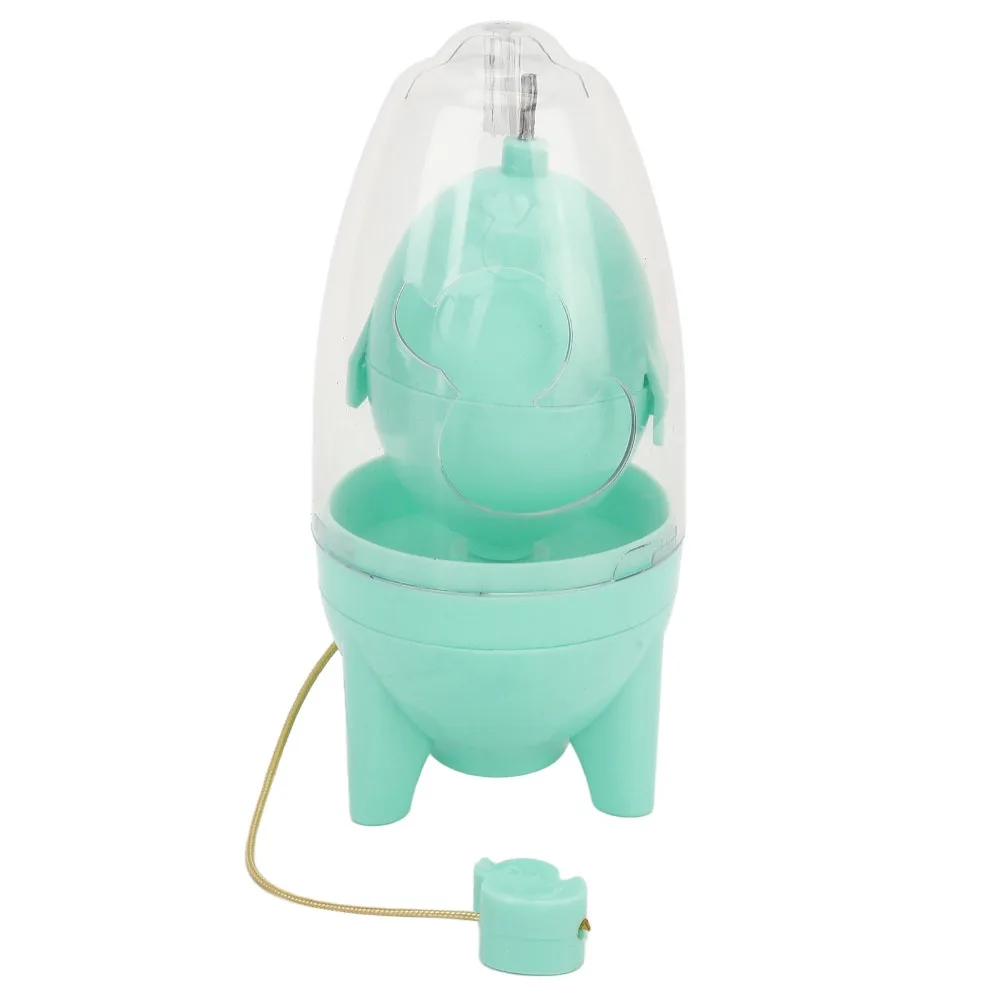 PP Silicone Egg Scrambler Shaker Green Yellow Hand-Operated Manual Egg Mixer Easy to Use Portable Size Egg Scrambler