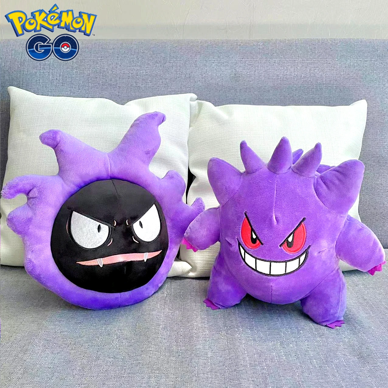 3 Styles Pokemon Gengar Gastly Haunter Plush Toy Stuffed Anime Kawaii Cartoon Soft Cotton Doll Sofa Pillow Birthday Gifts Girls