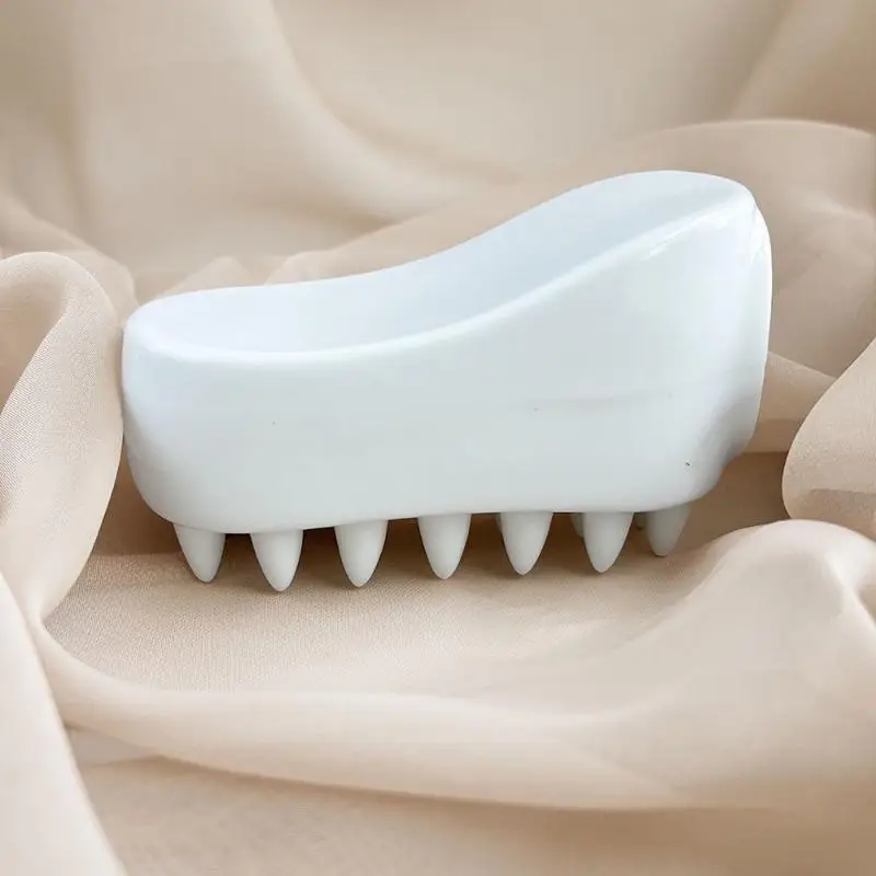 Ceramic Gua Sha Scraper Board Facial SPA Massager Slimmer Skin Tightening Face Lift Body Massage Tool