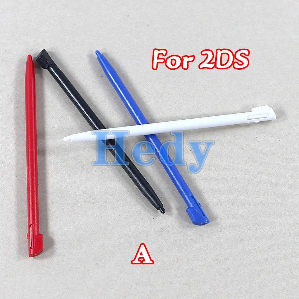 

300pcs New Plastic Stylus Pen Screen Touch Pen For 2DS Game Console Touch Screen Stylus Pen Black Blue Red white