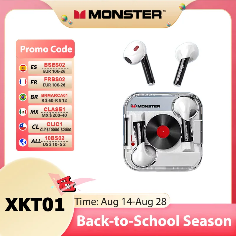 الأصلي الوحش XKT01 TWS سماعة لاسلكية تعمل بالبلوتوث V5.2 سماعة الموسيقى الألعاب وضع مزدوج سماعات HD دعوة مع هيئة التصنيع العسكري سماعة ستيريو