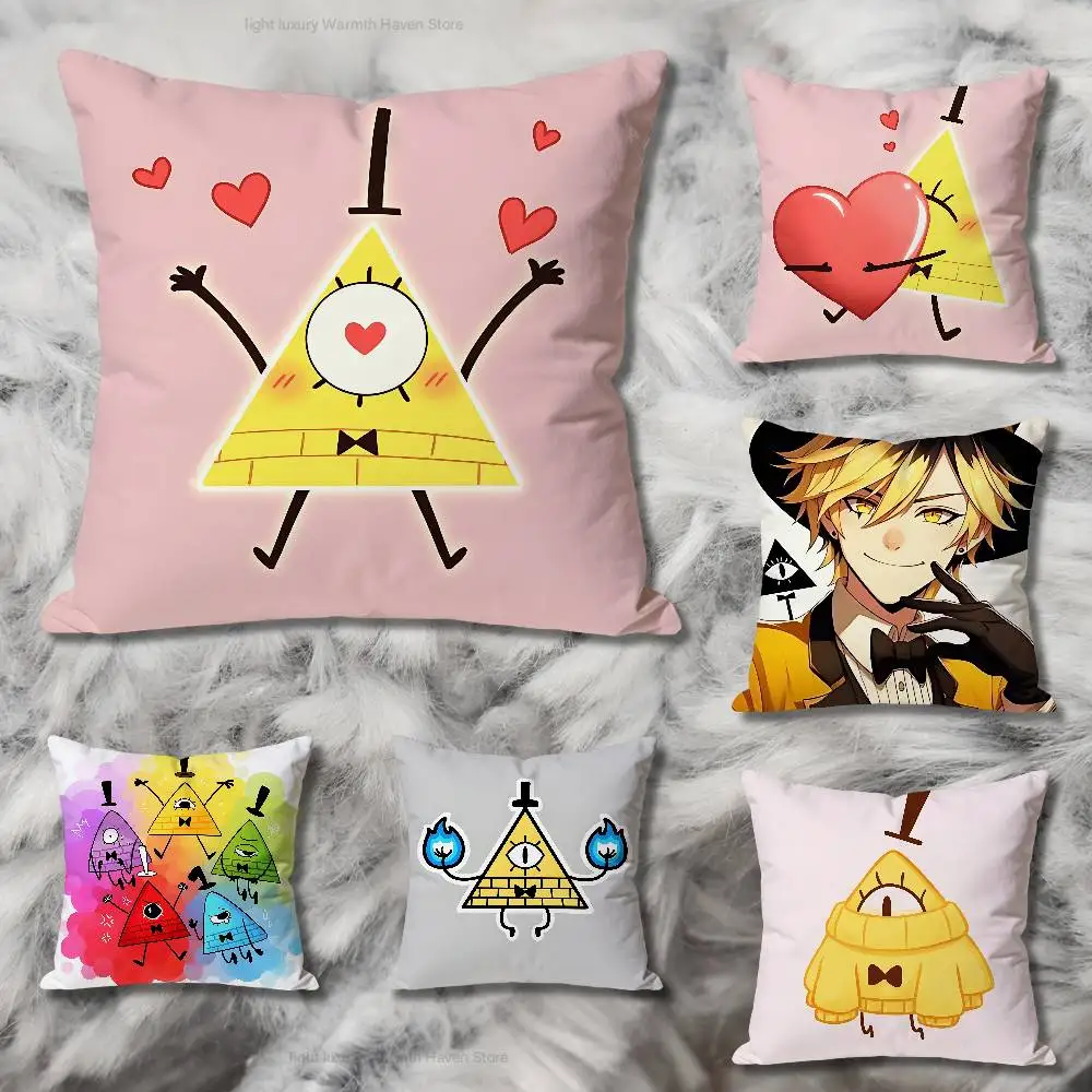 

C-Cipher The Book Of B-Bill Pillow Cases for Bedroom Living Room Sofa Home Decor Polyester Cushion Cover with Zipper