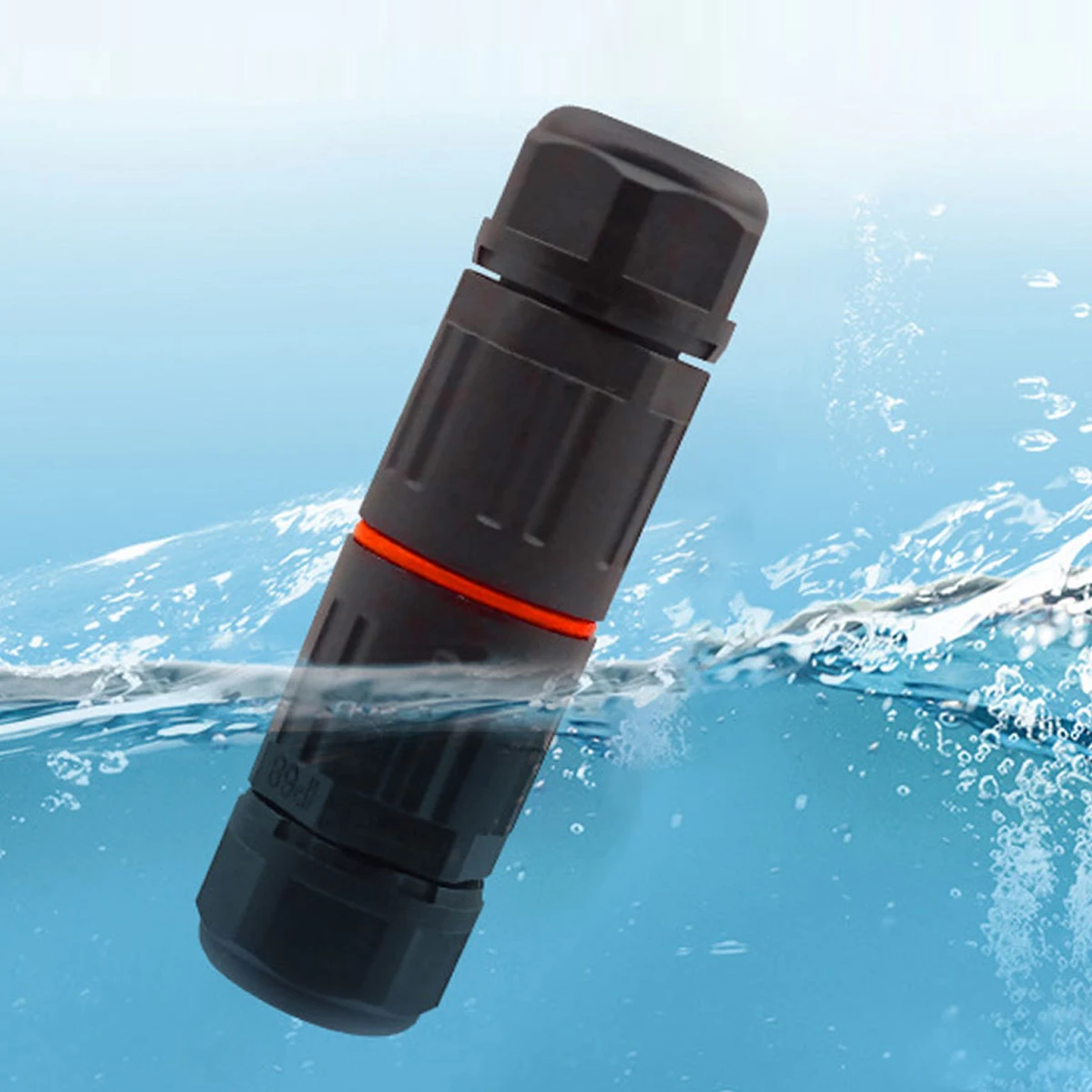 

10pcs Waterproof Connector Cable Splice Outdoor Wire Connector High Temperature Resistance Compact Size DIY Repair Power Cables