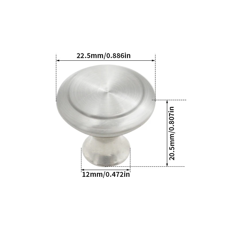 Maniglie per cassetti 4/12 pezzi, maniglie circolari per porte di armadietti per uso domestico, accessori hardware, utilizzate per armadi da cucina, cassetti