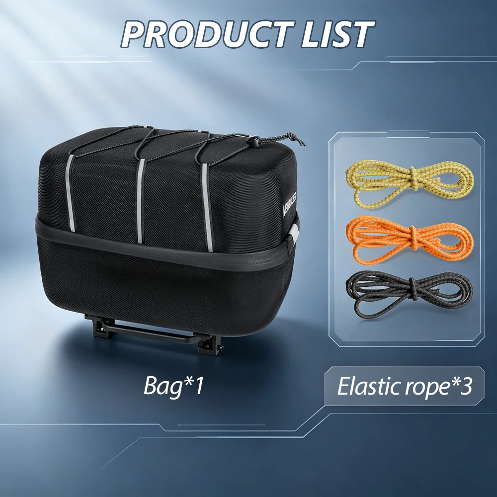 NEWBOLER E-Bike-Gepäckträgertasche 20L Schnellverschluss-Fahrradtasche Fahrradgepäck Geeignet für Outdoor-Reisen Einkaufen Fahrradzubehör – Detail 12