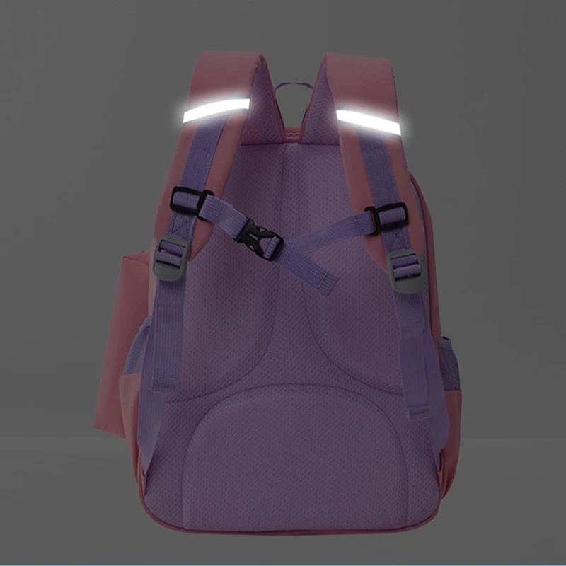 school bag Kids backpack water proof Preschool Ages 6-18 Spine protection Reduce the burden Large capacity