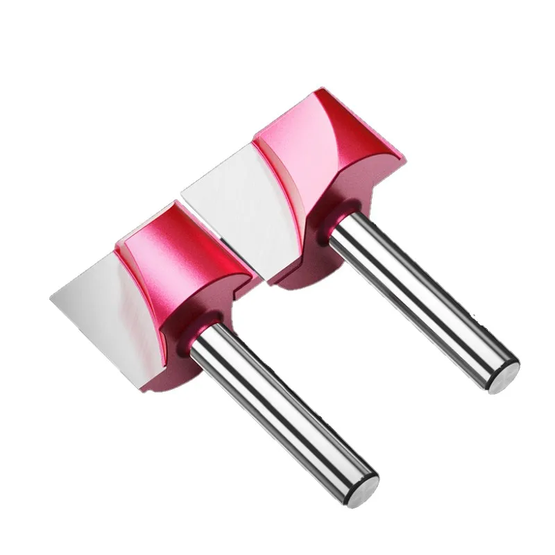 6mm Woodworking Tool Engraving Milling Cutter Use for CNC Trimming Machine Density Plate Chamfer Cleaning Bottom Router Bits