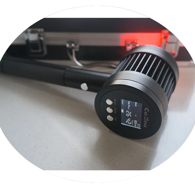 

Dual Channel Relief: 808nm & 650nm Cold Laser Device - 25 LED Powerhouse