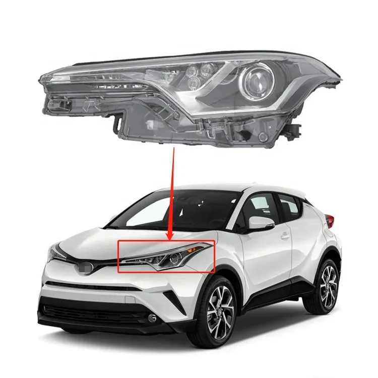 Car Body Kits Accessories Headlight for Toyota CHR 18-21 81150-F4130 81110-F4130 81150-F4110 81110-F4110 81130-F4130