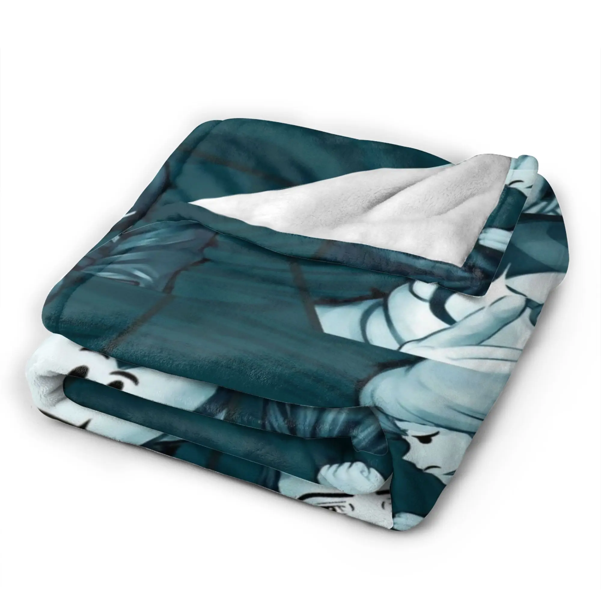 Danganronpa Warm Blanket Nagito Komaeda The Ultimate Children Plush Throw Blanket Couch Chair Flannel Bedspread Sofa Bed Cover