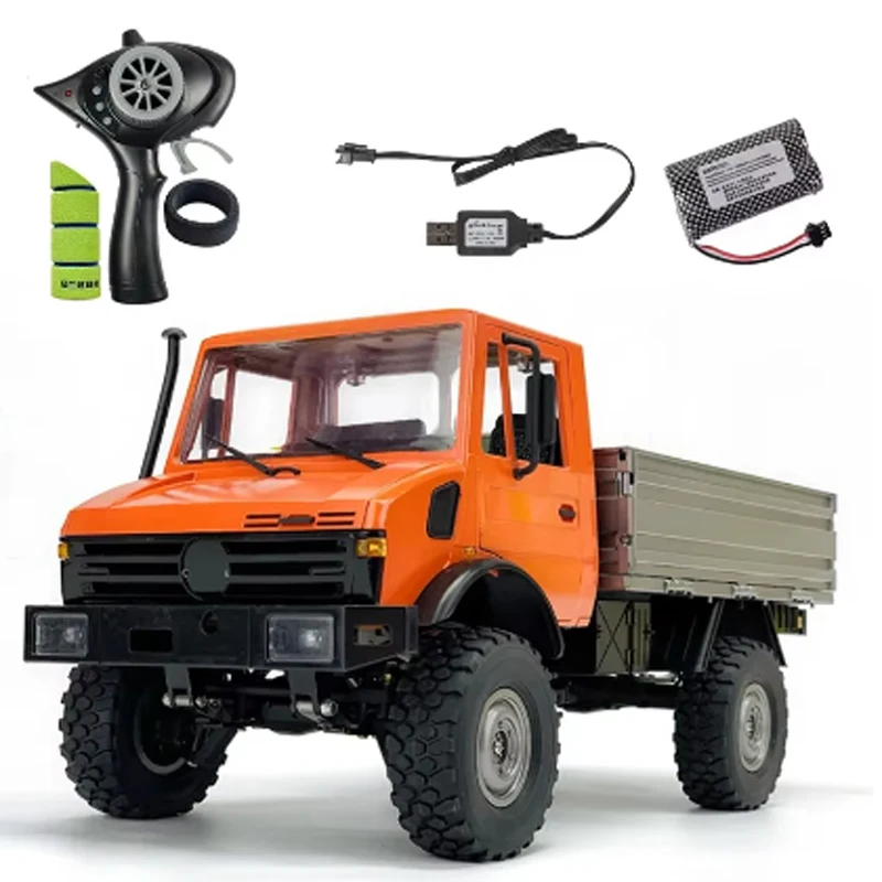 LD1201 Unimog RC CAR model differential Lock Variable Speed 5CH Climbing Remote Control Toy Crawling Monster CAR