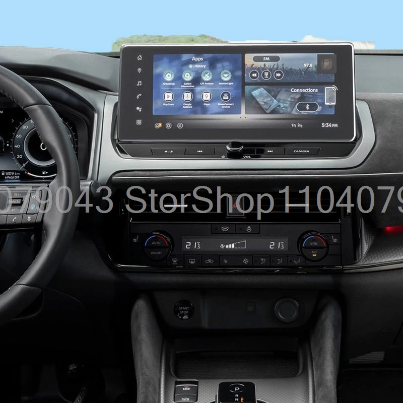 Tempered glass screen protector For Nissan Qashqai j12 X-Trail T33 e-POWER 2026 2025 12.3 inch car infotainment car interior
