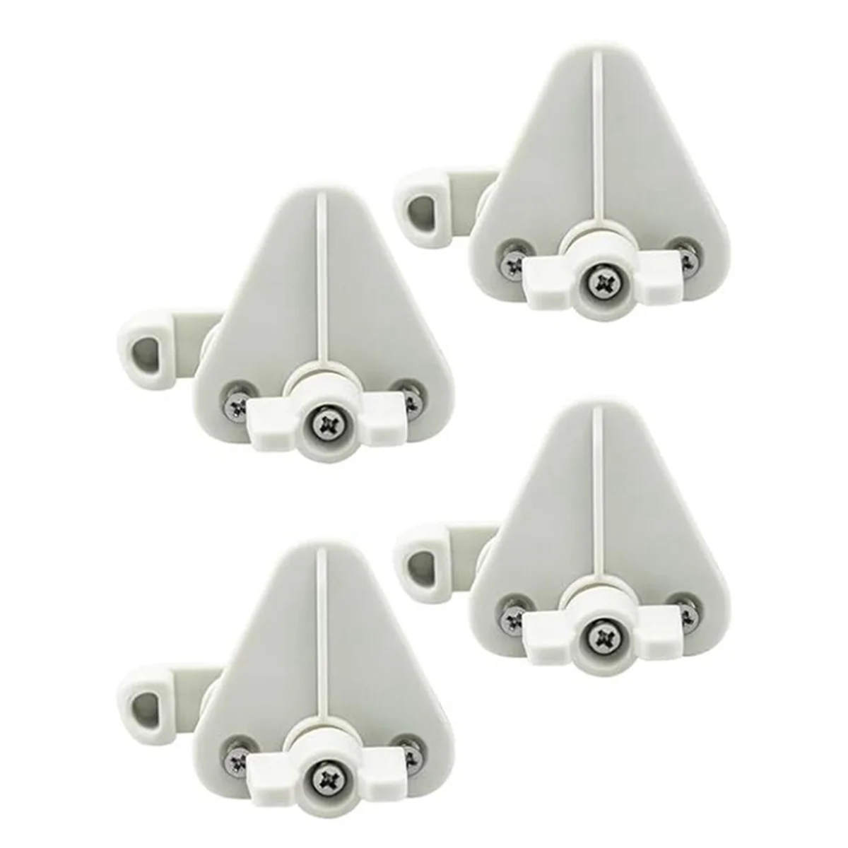 

4 Sets of Door Latch Replacement Kits Yacht RV Kayak Door Buckle RV Door Buckle Suitable for Left and Right Hinged Doors