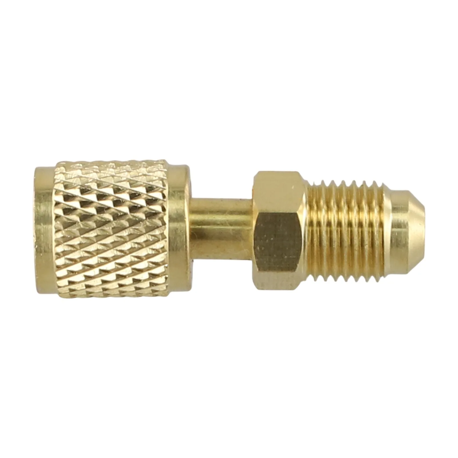 Male Adapter Male 5/16 X F1/4 SAE Brass Features Sturdy Construction For Air Conditioning Systems 1pc Adapter High Quality