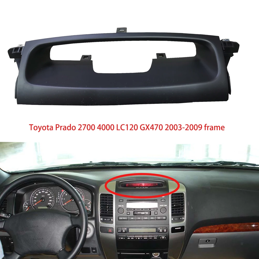 yaocaiss-2 For Toyota Prado 2700 4000 LC120 GX470 Multi-function Watch Electronic Clock Altitude Compass Gauge frame 2003-2009