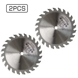 2pcs Circular Saw Blade Angle Grinder Saw Disc 120*9.5*1.8mm 24T Teeth For Wood Cutting Circular Oscillating Tool Parts