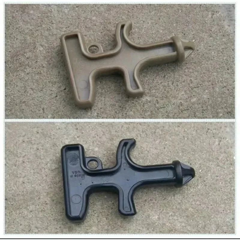 4pcs Portable Self Defense Stinger Drill Protection Tactical Security Outdoor Tool Multifunction Personal Keychain for Men Women