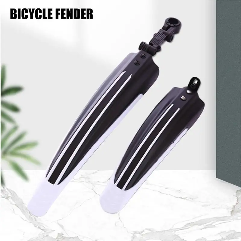 Bike Front And Rear Adjustable Road Mountain Bike Mud Guards Bicycle Cycling Tire Front/Rear Mud Guards Mudguard