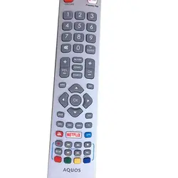 Remote Control SHWRMC0115 For Sharp Aquos Smart LED TV IR Controle With Netflix Youtube 3D Button Fernbedienung
