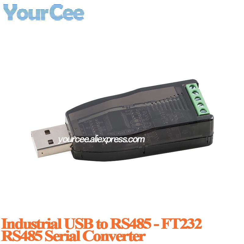 Moduł konwertera USB na RS485 CH340 FT232 PL2303 CH340G CH340T Komunikacja RS485 RS232 Płytka konwersji pobierania — zdjęcie 6