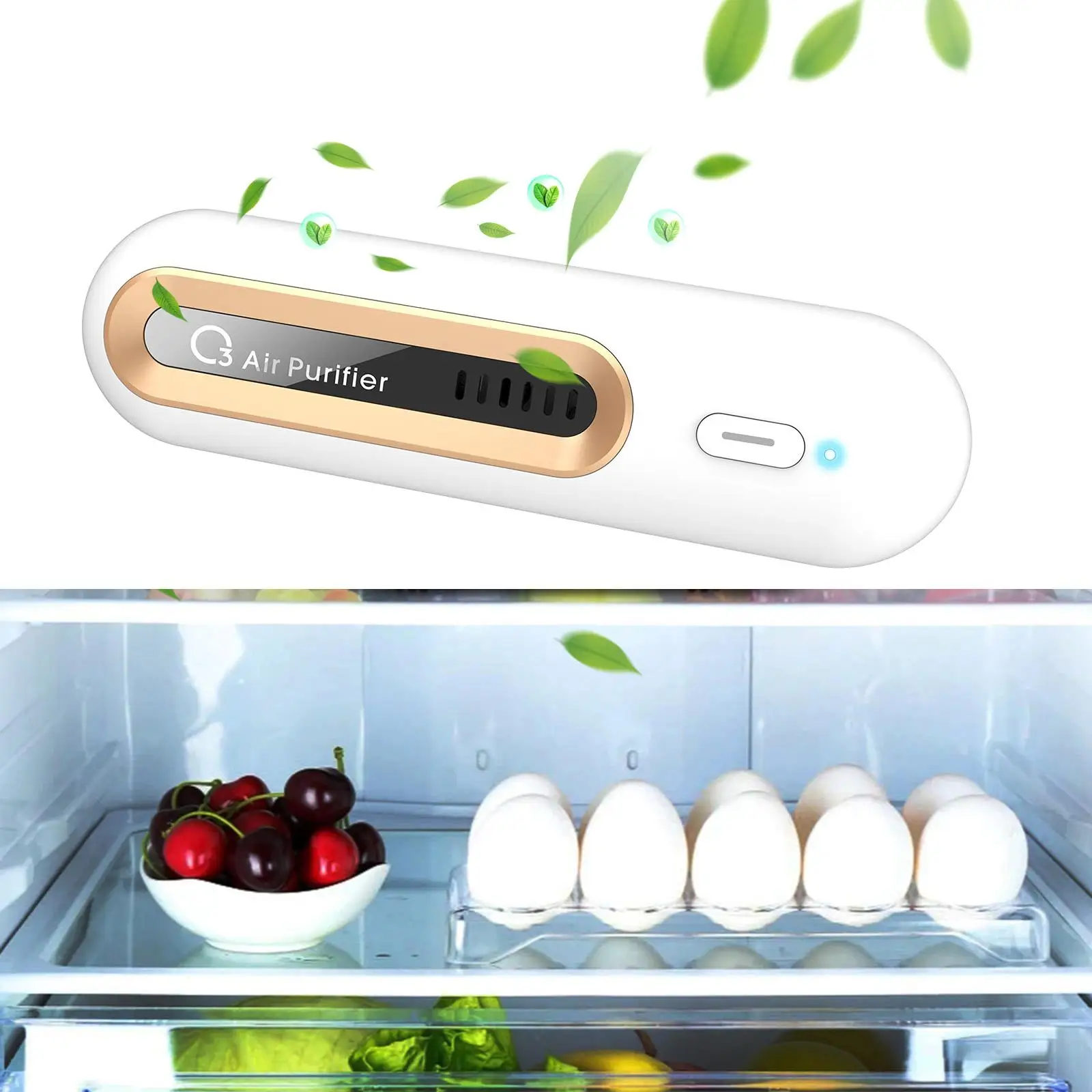 Compact Ozonator Deodorizing USB Odor Remover for House Home Refrigerator