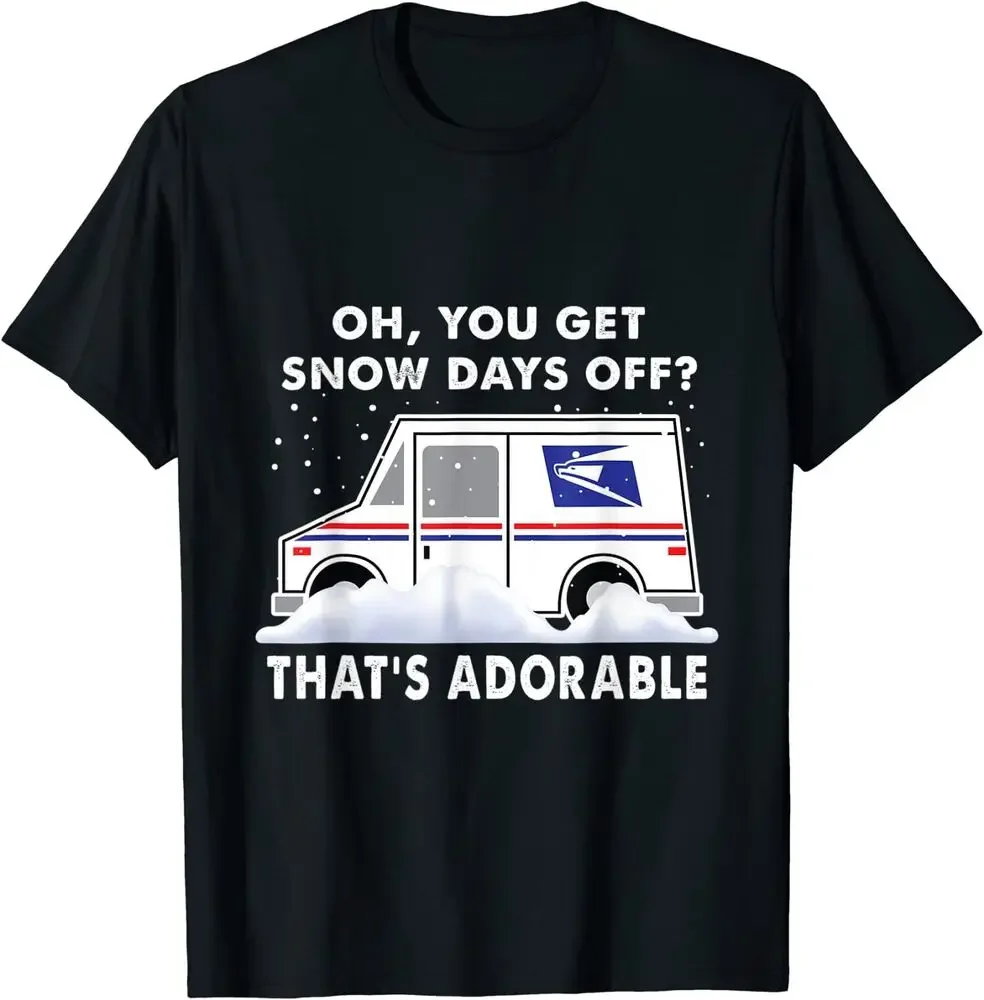 Funny Postal Worker Mail Carrier Gift Idea Premium Tee T-Shirt High Quality 100%Cotton Short Sleeve