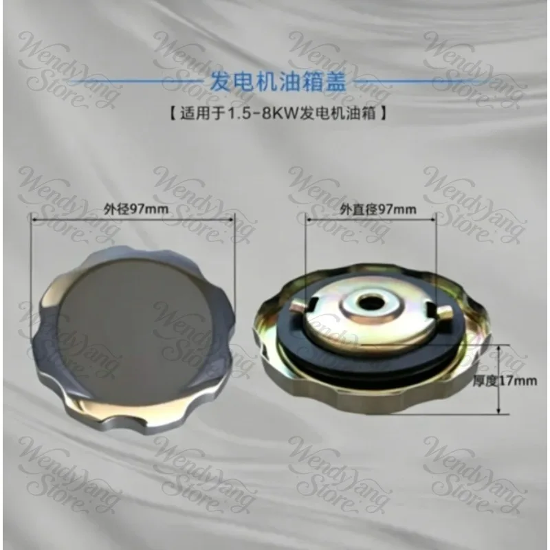 Fuel Tank Cap Compatible with 168F GX160 170F 178F 186F 188F GX390 190F 192F ET950 Generator & Water Pump