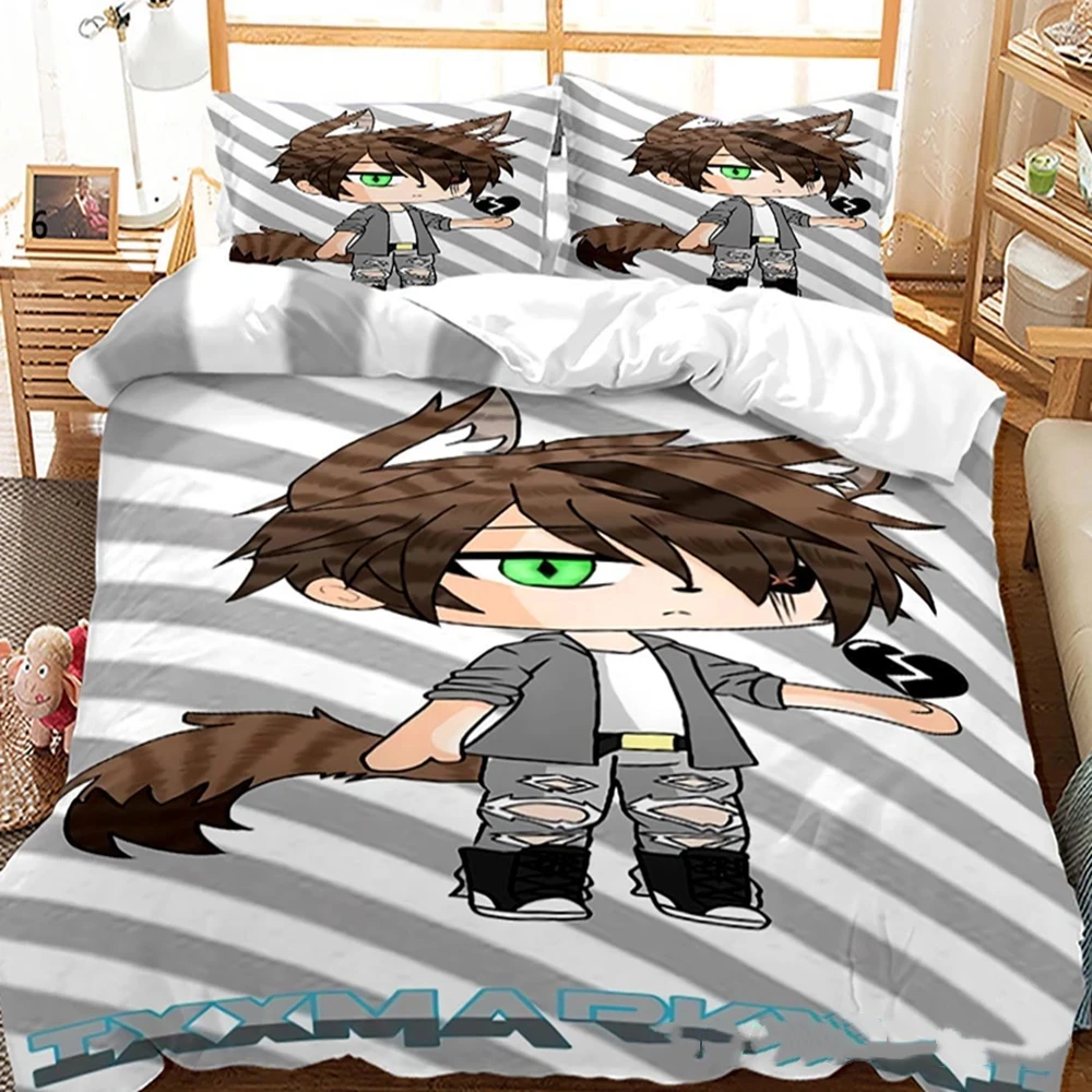 2/3pcs New Gacha Life Bedding - Hot Home Of Textiles ulasan dan harga