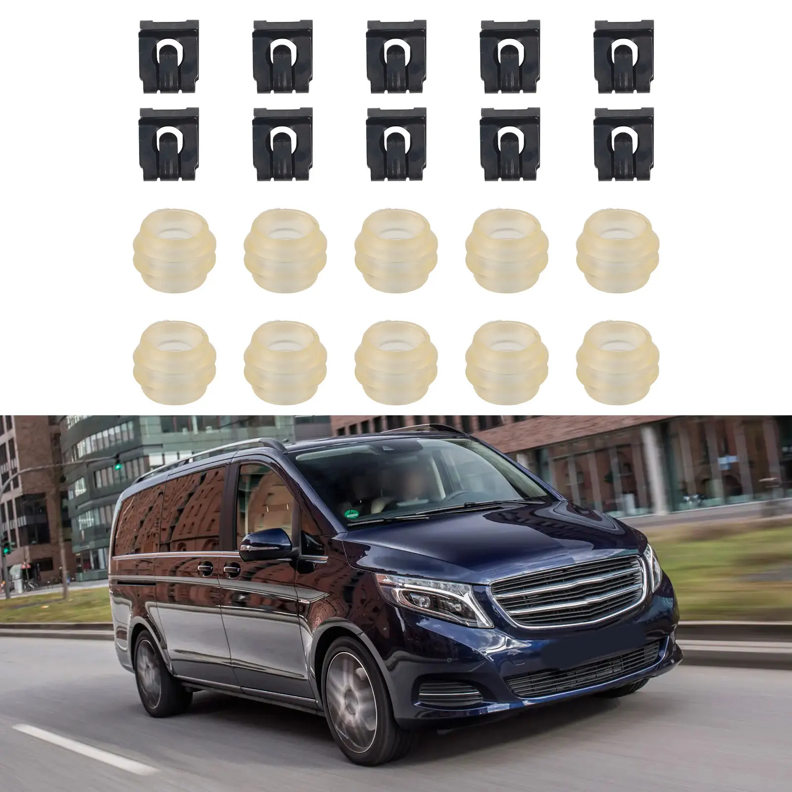 Sleek Design for Auto Transmission Parts Gear Bushings & Shift Linkage Clips Compatible with Various For Mercedes Models