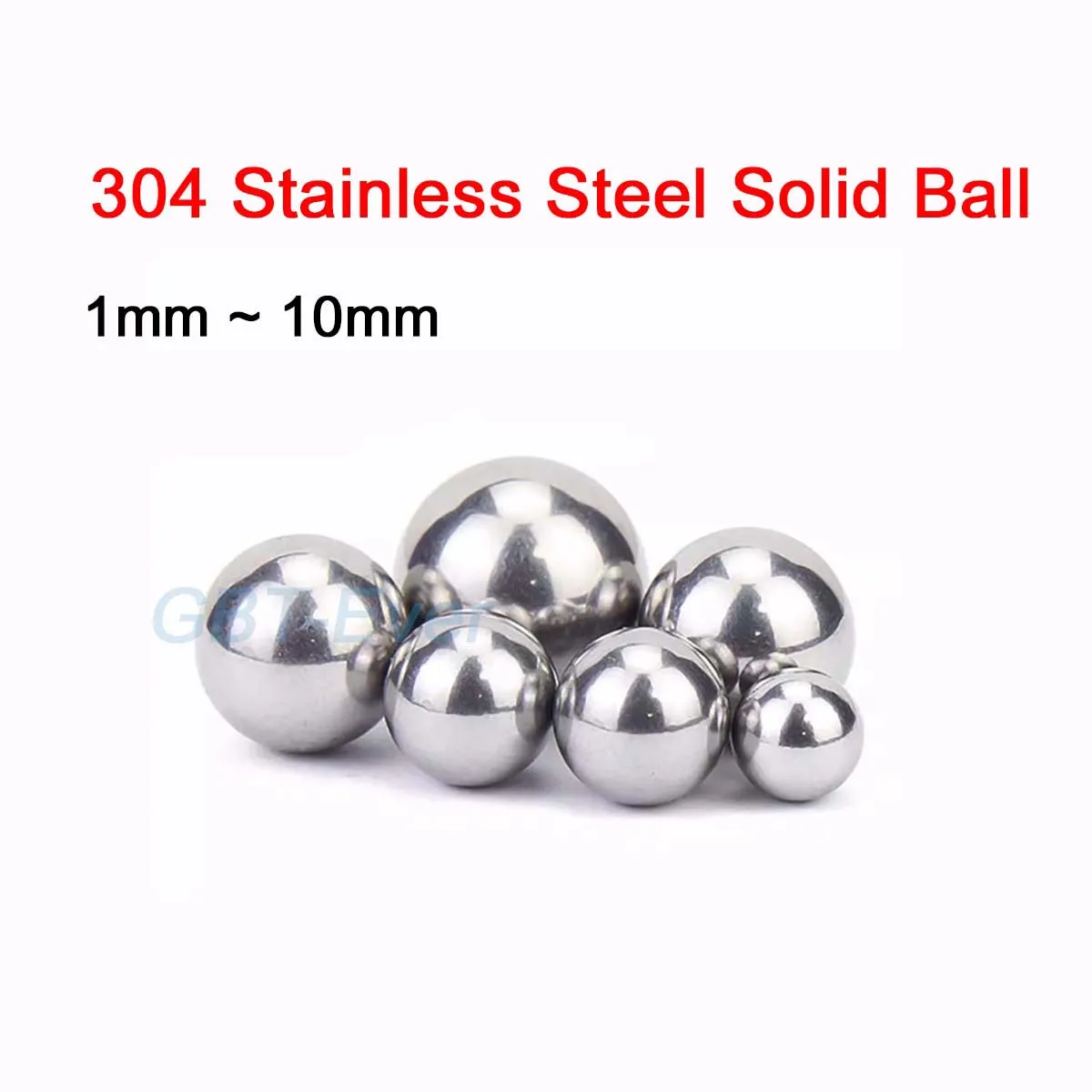 

10~1000Pcs 304 Stainless Steel Ball 1mm 1.5mm 2mm 2.381mm 2.5mm 3mm~ 10mm High Precision Bearing Balls Small Smooth Solid Ball