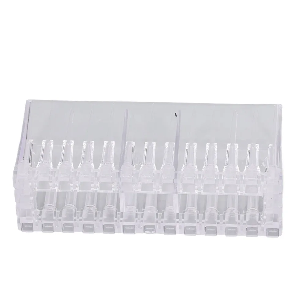 ABS Needle Head Container Portable Transparent Needle Storage Case Large Capacity Quick-Change Breeding Syringe Box