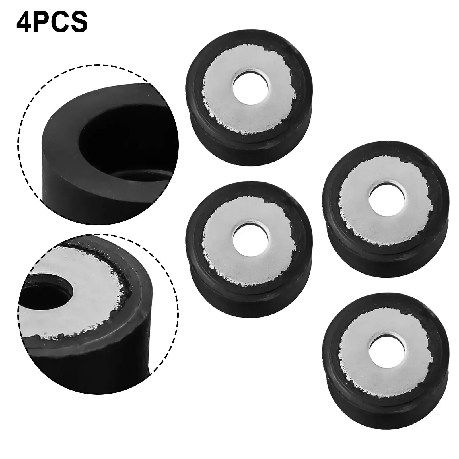 4pcs Rubber Buffer High-Quality 4pcs Rubber Buffers For Stihl TS410 TS420 TS510 Cut-Off Saws Power Tools Replacement Accessories