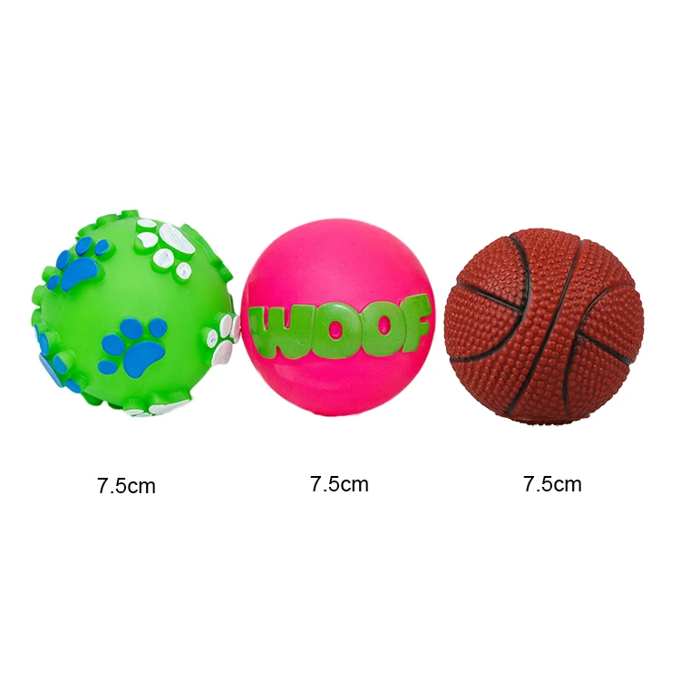 Manufacturer Wholesale Squeaky Dog Vinyl Ball Toys