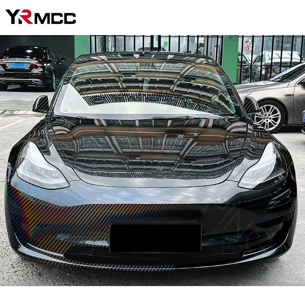 

Автомобильный клей, виниловая ПЭТ-углеродное волокно, глянцевая черная автопленка, водонепроницаемая декоративная защитная наклейка для автомобильных аксессуаров