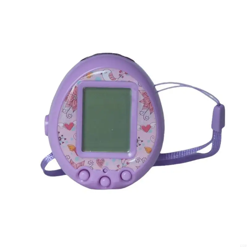 Electronic Virtual Pet Game Toy Digital Pet Machine Handheld Game Console Toy Novelty Pendant Kids Patience Training Toy
