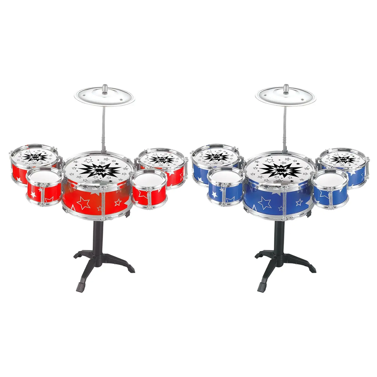 Kids Drum Kits Music Enlightenment Educational Developmental Mini Mini Drum Set for Preschool Girls Kids Children Holiday Gifts