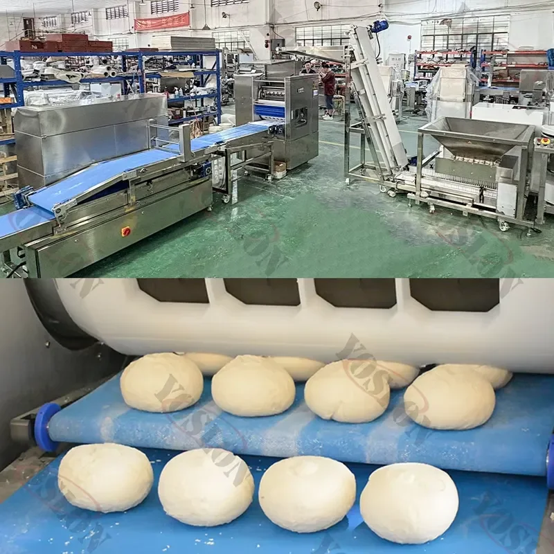 YOSLON Dough Ball Rounder Dough Divider and Rounder Automatic Machine for Making Round Dough Balls Different Weights