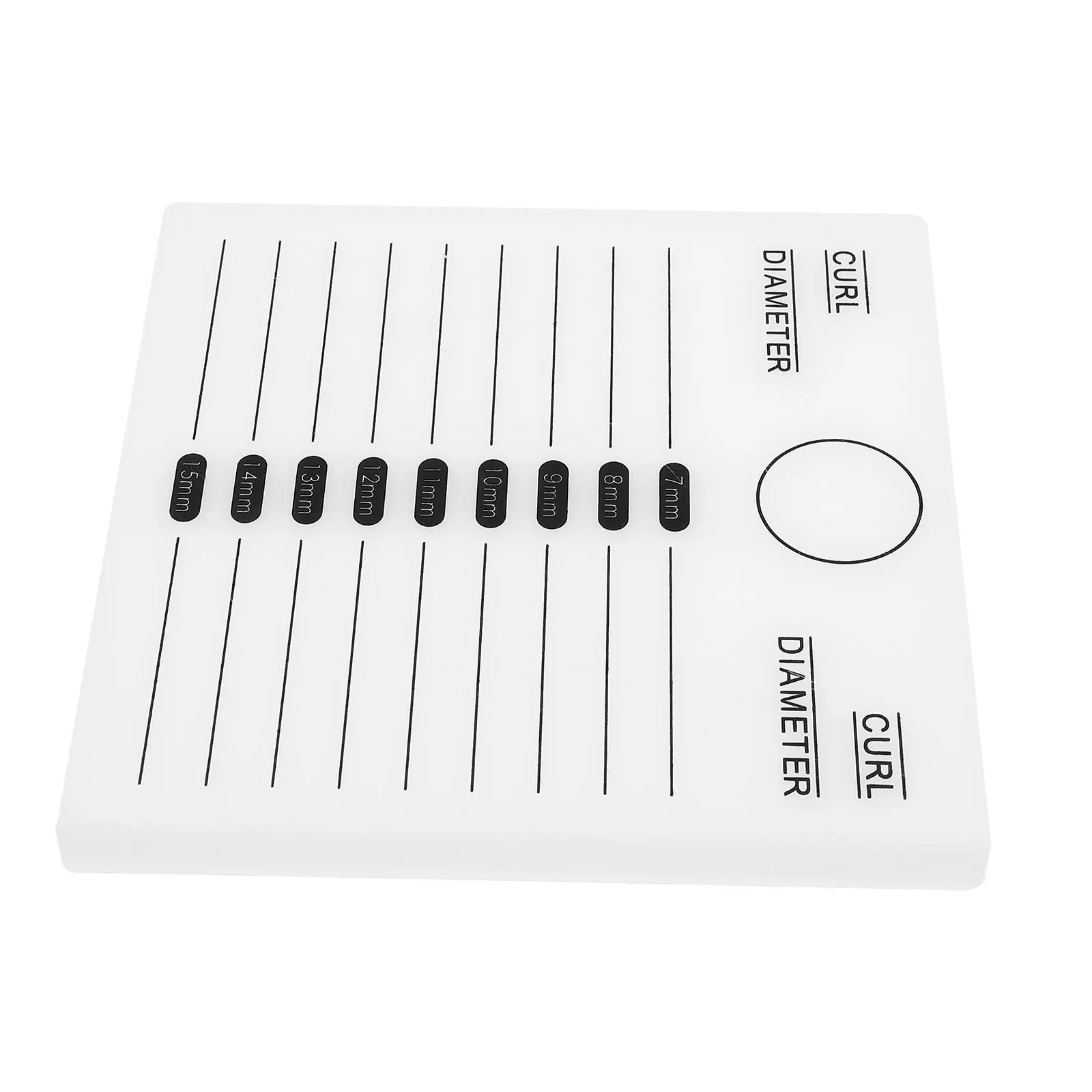 

1pc Eyelash Grafting Gasket 2-In-1 Smooth Surface Glue Saving Tool For Beauty Salon Lash Extension Pad Eyelash Board Makeup