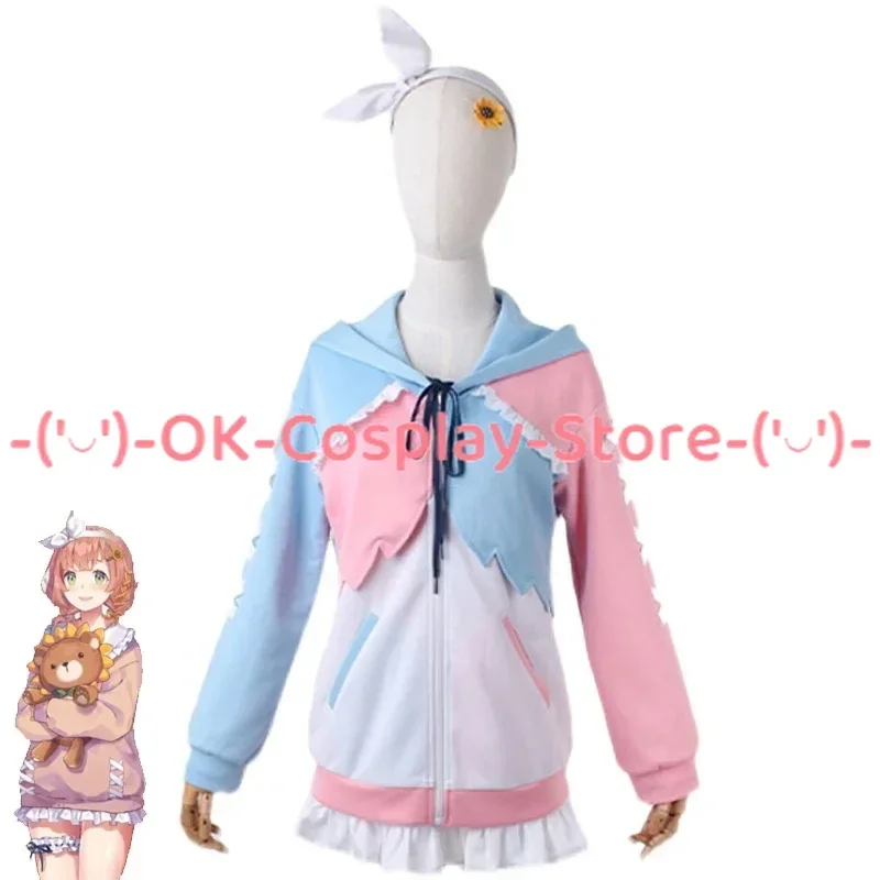 Honma Himawari Cosplay Costume Women Cute Dress Vtuber Clothing Halloween Carnival Uniforms Custom Made