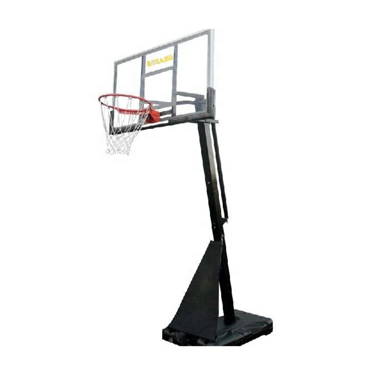 Melhor preço Suporte de basquete portátil ajustável interno profissional por atacado